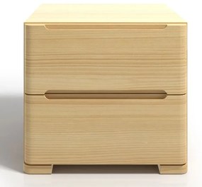 Szafka nocna drewniana z szufladami M4-T95