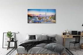 Obraz na szkle Hiszpania Panorama miasta