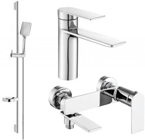 Mexen Zero DS62 zestaw wannowy, chrom - 71103DS62-00
