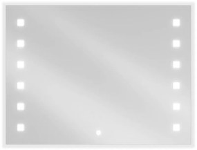 Mexen Ner lustro łazienkowe podświetlane 80 x 60 cm, LED 6000K, antypara - 9809-080-060-611-00