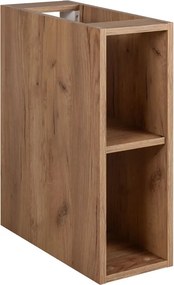 Wąska szafka łazienkowa 20 cm dąb craft złoty F1-K41
