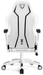 Fotel gamingowy Diablo X-One 2.0 King Size, biało-czarny