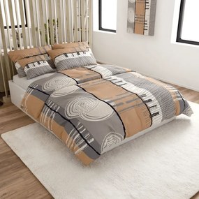 PrzytulneMieszkanie.pl PrzytulneMieszkanie.pl Bawełniana pościel PINIA szara Rozmiar pościeli: 70 x 90 cm | 140 x 200 cm