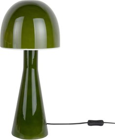 Ciemnozielona lampa stołowa ze szklanym kloszem (wysokość 45 cm) Bombin – Leitmotiv