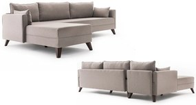 Sofa narożna Bella Narożnik Lewy 1 Kremowy
