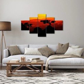 Obraz - Zachód słońca (125x70 cm)
