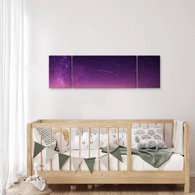 Obraz nieba ze spadającą gwiazdą (170x50 cm)