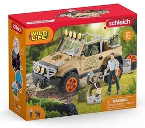 Schleich 42410 Samochód terenowy 4 x 4 z wyciągarką