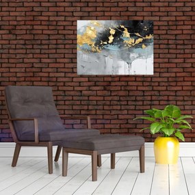 Obraz na szkle - Abstrakcja (70x50 cm)