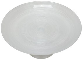 Patera na ciasto nowoczesna, szklana, Ø 28 cm