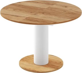 Rozkładany stół jadalniany Solo Lux z blatem w dekorze dąb