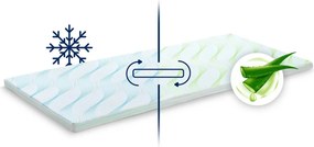 DORMEO ALOE VERA VITALIS 2IN1 TOPPER 5CM 160X200 160x200 cm