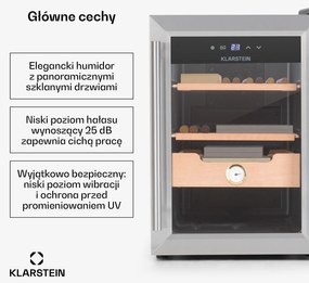 Klarstein El Presidente 37 Humidor na cygara