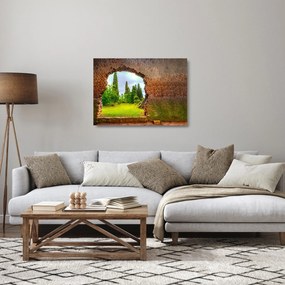 Obraz na szkle - Ogród Eden (70x50 cm)