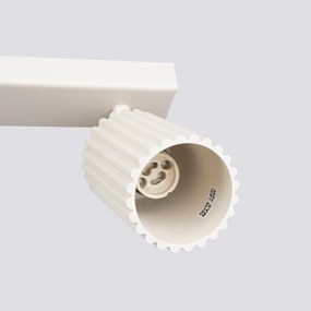 Listwa oświetleniowa 4-punktowa KARBON 4L beżowa ryflowana SOLLUX  LIGHTING