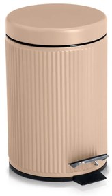 Metalowy kosz łazienkowy BRASS TONE, 3 l