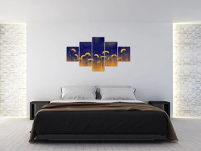 Obraz - Dmuchawce (125x70 cm)