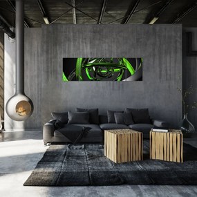 Obraz abstrakcji (170x50 cm)