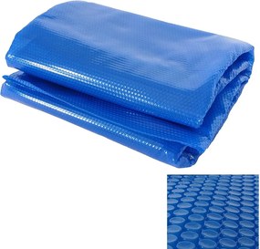 Pokrywa basenu,  prostokątna 8x4m niebieska