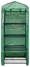 Happy Green Szklarenka foliowa z półkami, 69 x 50 x 160 cm