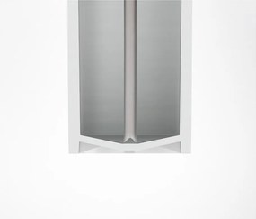 Biały plastikowy dozownik do mydła 500 ml Round – YAMAZAKI