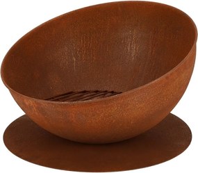 Palenisko w dekorze rdzawej płyty Moon – Esschert Design