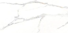 Mexen Agata White gres szkliwiony rekt. G1, płytka podłogowo-ścienna 120 x 60 cm, połysk - TL144-120-060-00