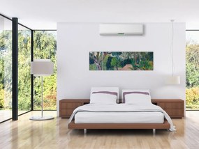 Obraz - Paul Gauguin, Te raau rahi (The Big Tree), reprodukcje (170x50 cm)