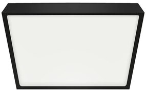 Emithor Oprawa sufitowa LED LENYS III. 27026, 27 x27 cm, 24 W, IP20/IP44, czarna, 27 x 27 cm