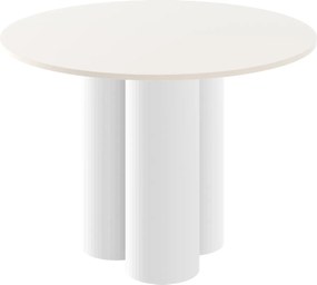 Okrągły stół z matowym blatem Raveo Hubertus