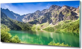 Foto obraz szklany Morskie oko Tatry