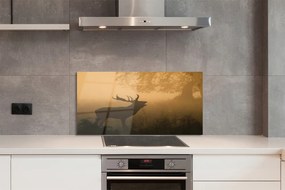 Panel nad Blat Kuchenny Sylwetka Jelenia o Wschodzie