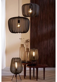 Czarna lampa stołowa (wysokość 60 cm) Plumeria – Light &amp; Living