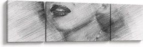 Obraz - Portret Marilyn Monroe (170x50 cm)