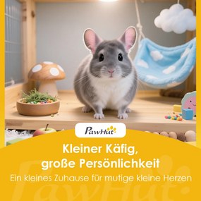 PawHut Wybieg dla małych zwierząt z 12 panelami, klatka dla królików, świnek morskich, 120x60x40 cm, czarny | Aosom PL