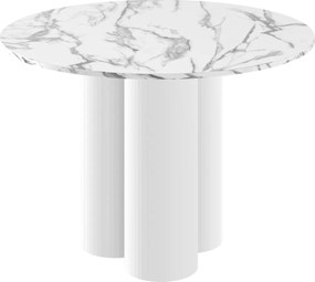 Okrągły stół Raveo Hubertus marmur połysk