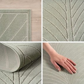 Dywan uniwersalny Nova 3D Liść oliwkowy 280 cm x 370 cm
