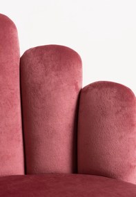 Zestaw 4 Krzese Hand Aksamitne