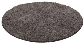 Brązowy okrągły dywan ø 80 cm Life – Ayyildiz Carpets