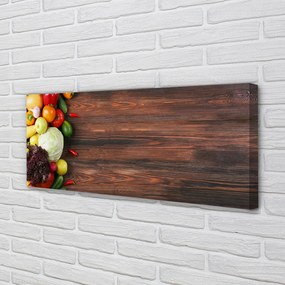 Obraz canvas na ścianę Kolorowy Zestaw Warzywny