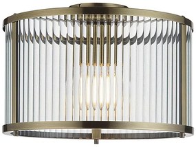 Endon 106265 - Lampa sufitowa RIDGETON 1xE27/10W/230V mosiądz