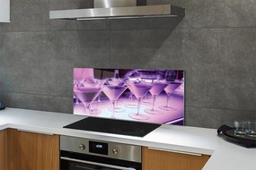 Szklany Panel Wykwintne Koktajle w Szkle