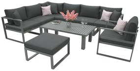 Zestaw aluminiowy dla 8 osób TITANIUM