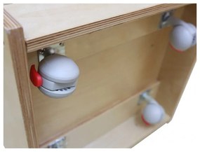 Szafeczka do przechowywania tabliczek edukacyjnych i gier masterkidz 10 sztuk kółka