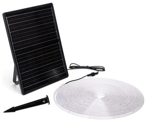 Aigostar - LED 20W/3,2V 20m 6500K IP65 taśma solarna ściemnialna + DO