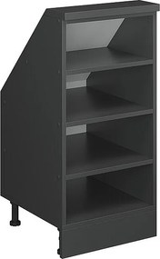 Szafka kuchenna na dach skośny antracyt 40x46x81.6 r-line