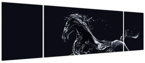 Obraz - Koń i woda (170x50 cm)