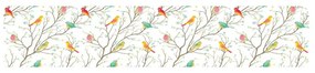 Naklejka na okno 200x40 cm Birds in the Forest – Ambiance