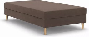 Łóżko kontynentalne Peggie 80x200 / 90x200 / 120x200 z wbudowanym materacem bonellowym