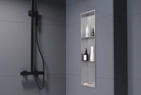 Półka wnękowa ścienna ze stali nierdzewnej NT309010X